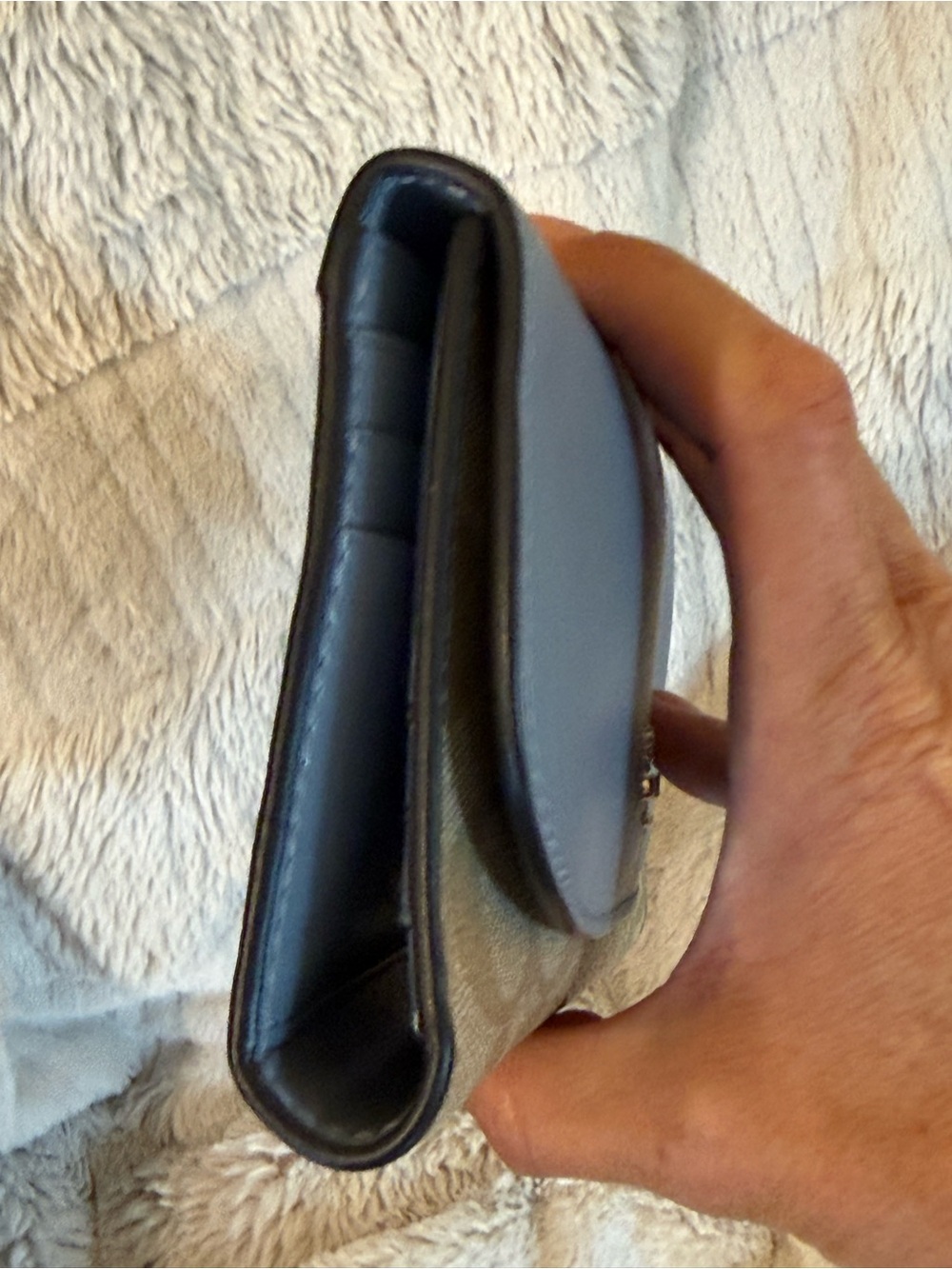 Coach Two-Tone Signature Continental Wallet - Picture 7 of 10